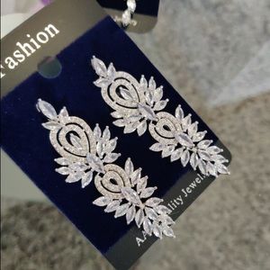 Luxury Wedding/ Party Cubic Zirconia Earrings!